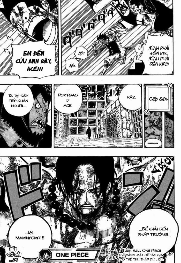 One Piece 539 trang 16