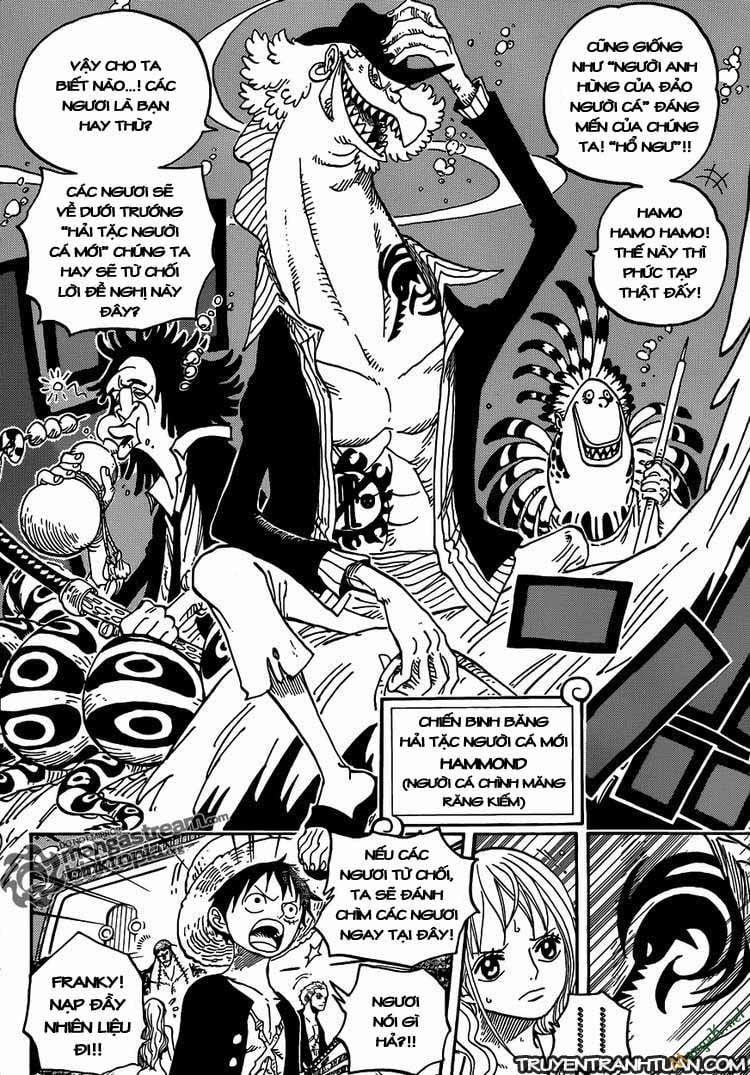 One Piece 607 trang 10