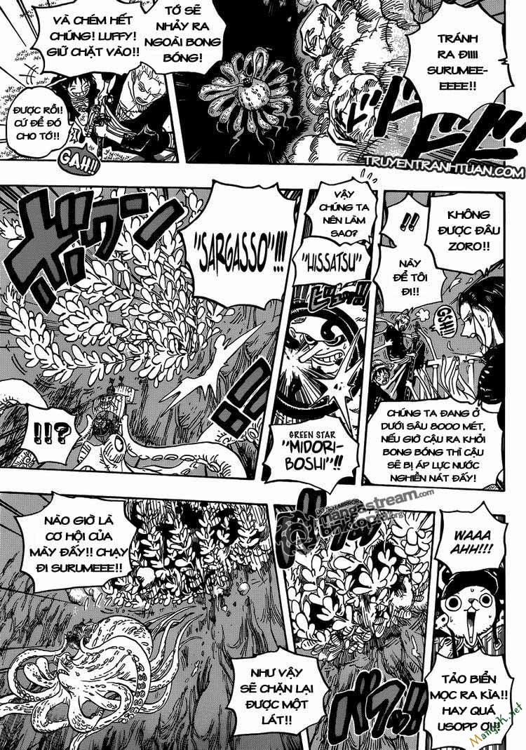 One Piece 607 trang 6