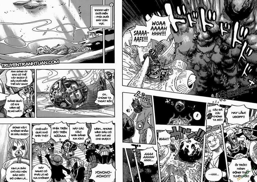 One Piece 607 trang 7