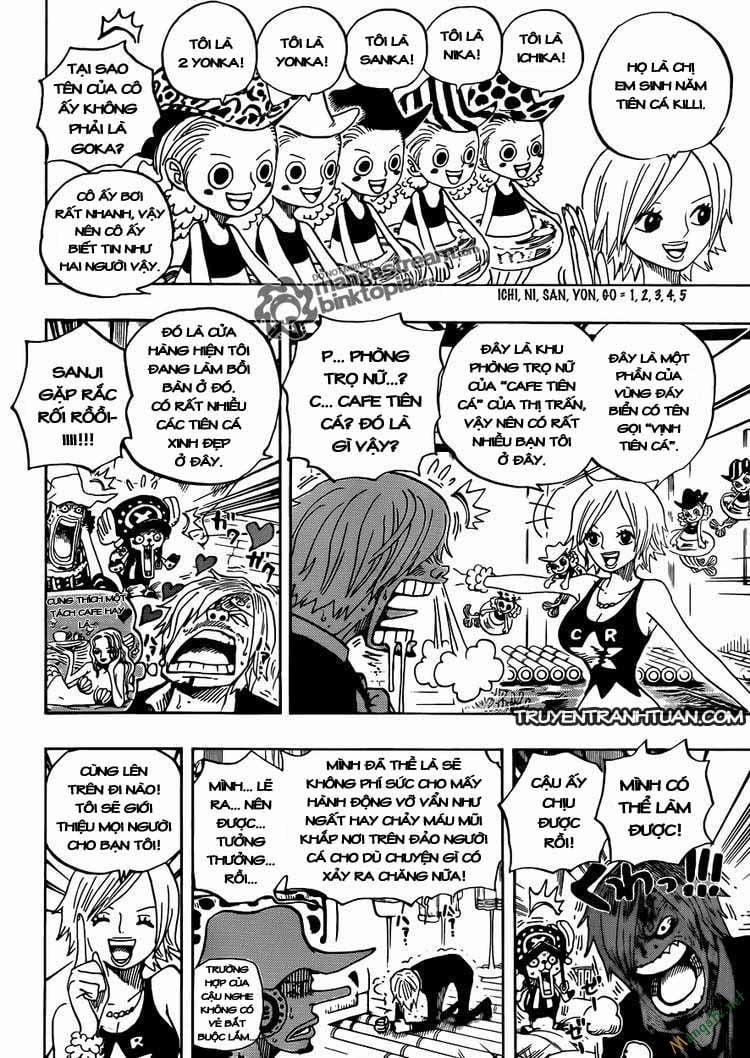 One Piece 608 trang 10