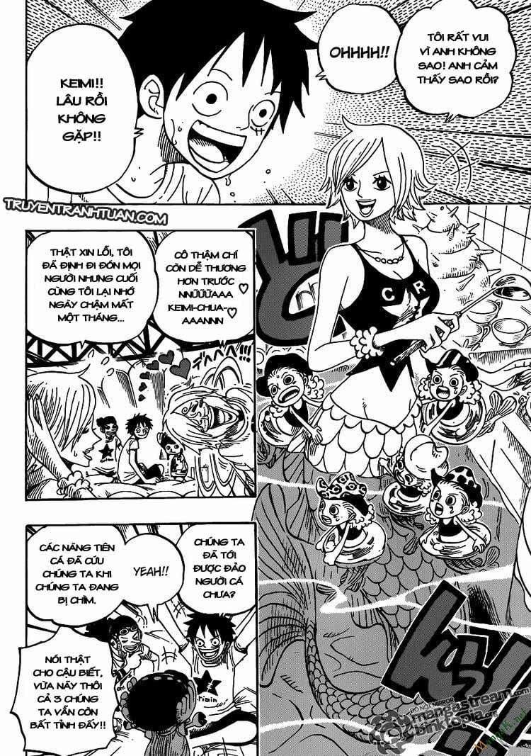 One Piece 608 trang 8