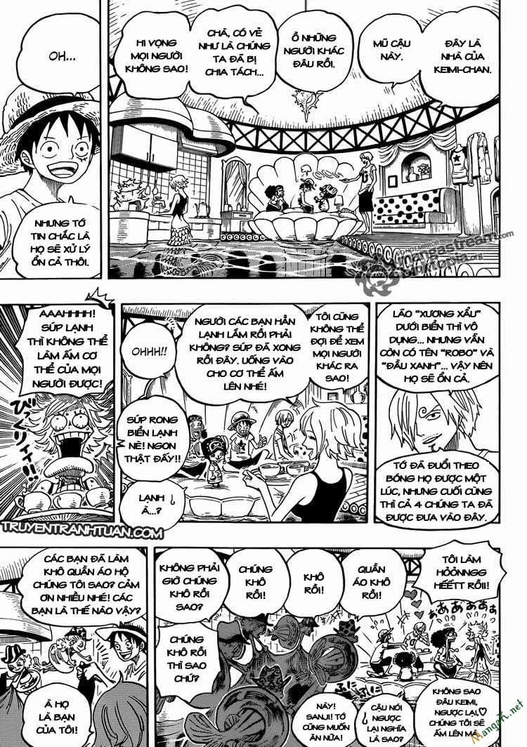 One Piece 608 trang 9