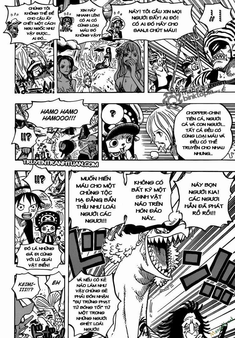 One Piece 609 trang 9