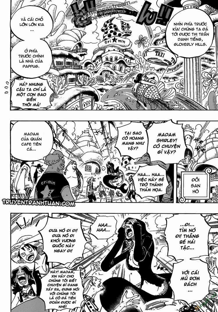 One Piece 610 trang 12