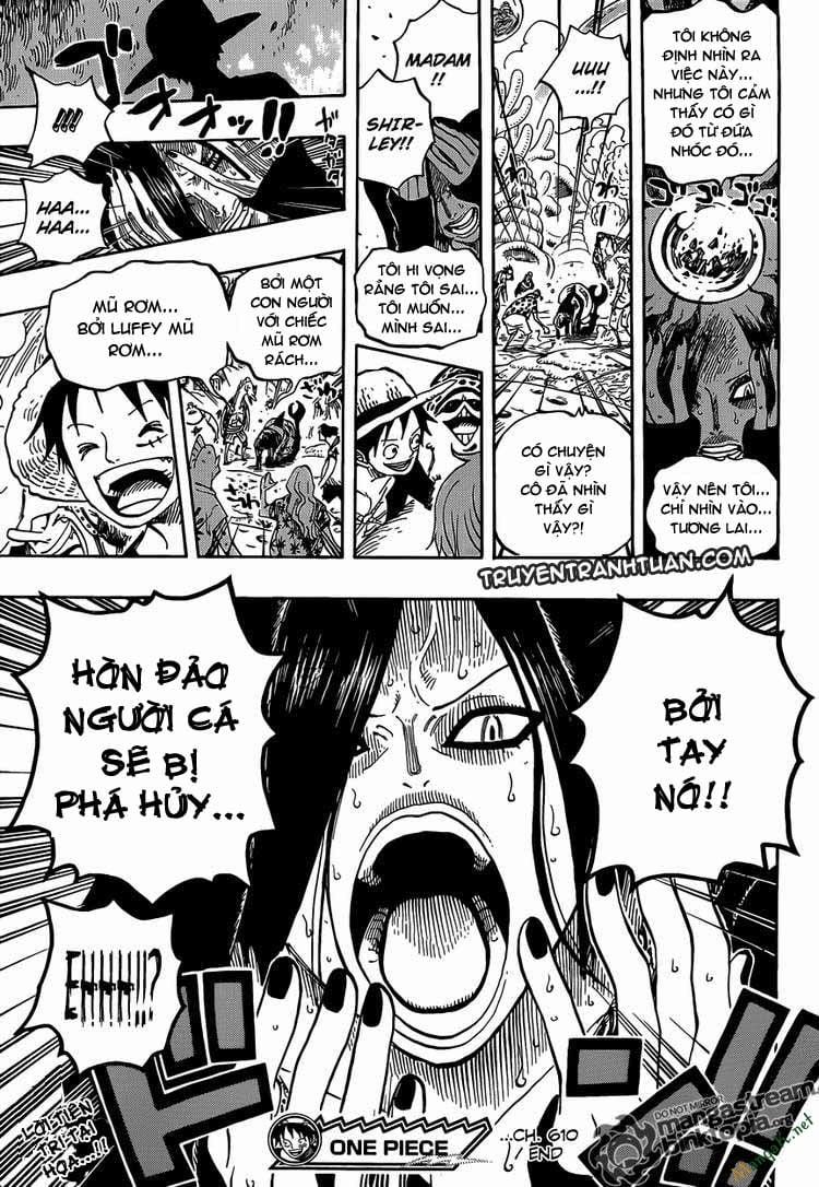 One Piece 610 trang 13