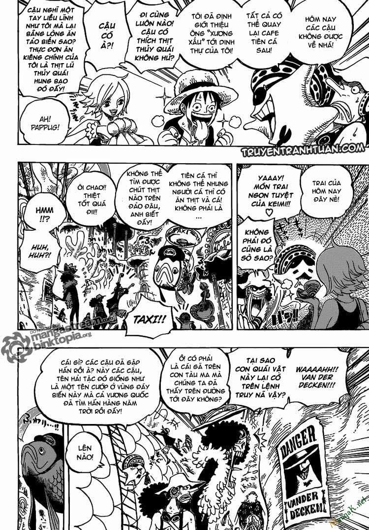 One Piece 610 trang 8