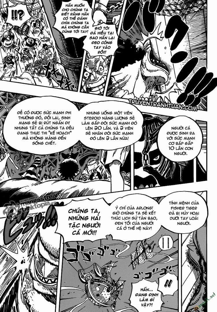 One Piece 611 trang 12