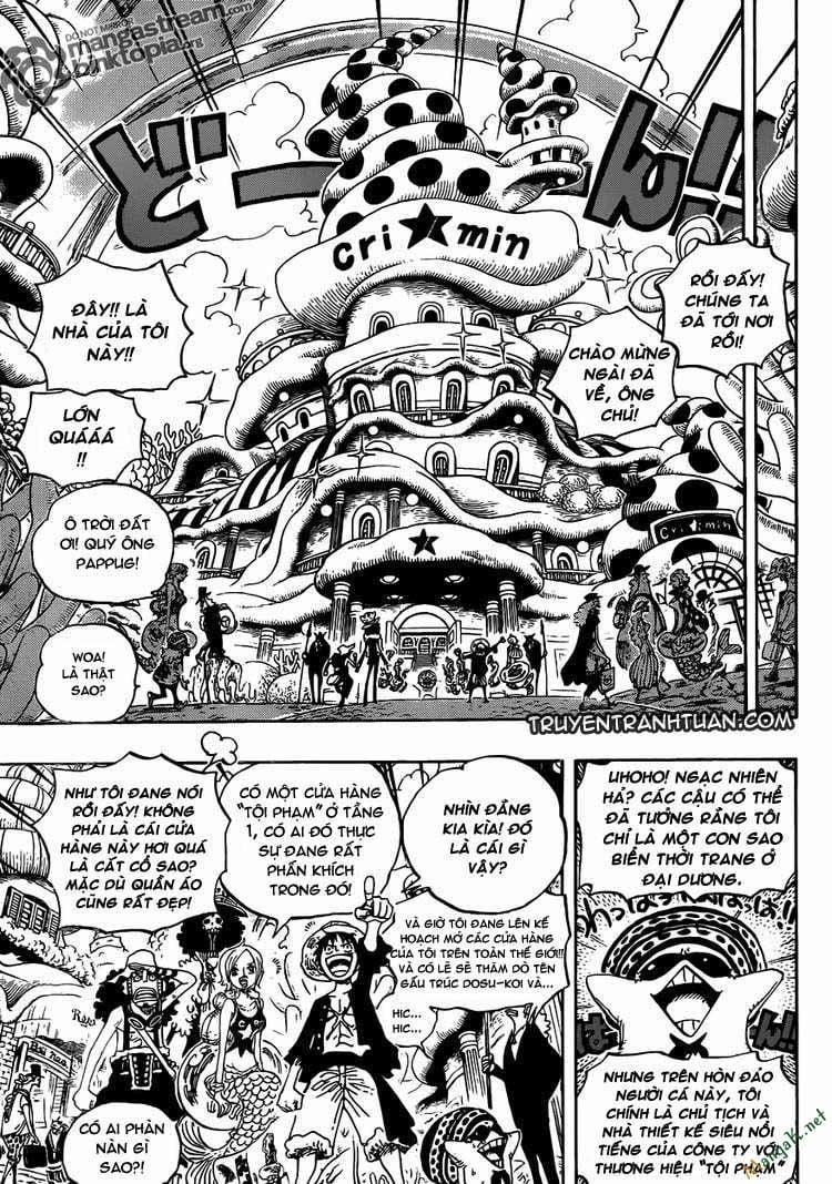 One Piece 611 trang 4