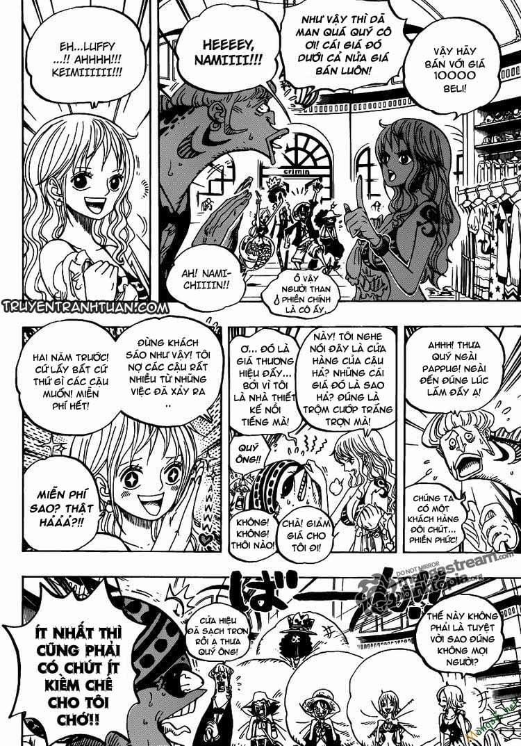 One Piece 611 trang 5