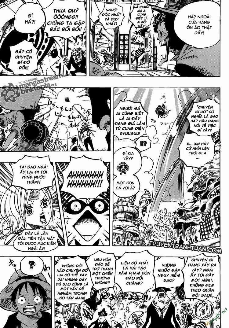 One Piece 611 trang 6