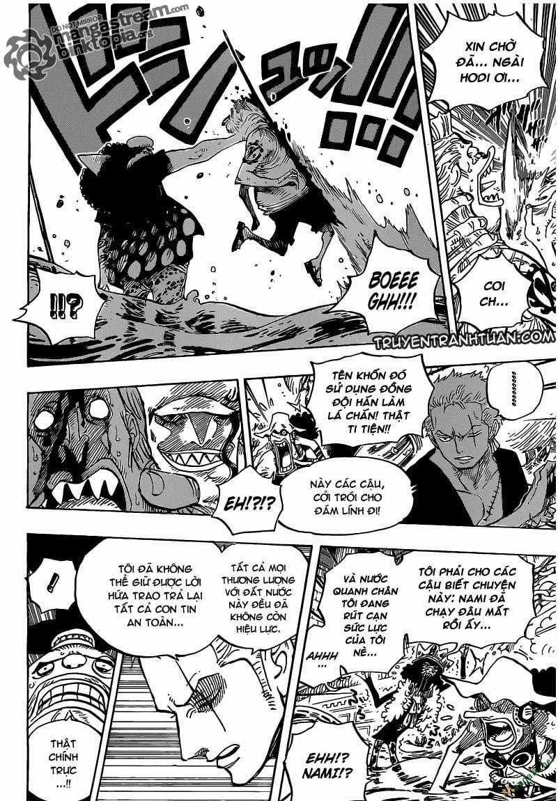 One Piece 617 trang 8