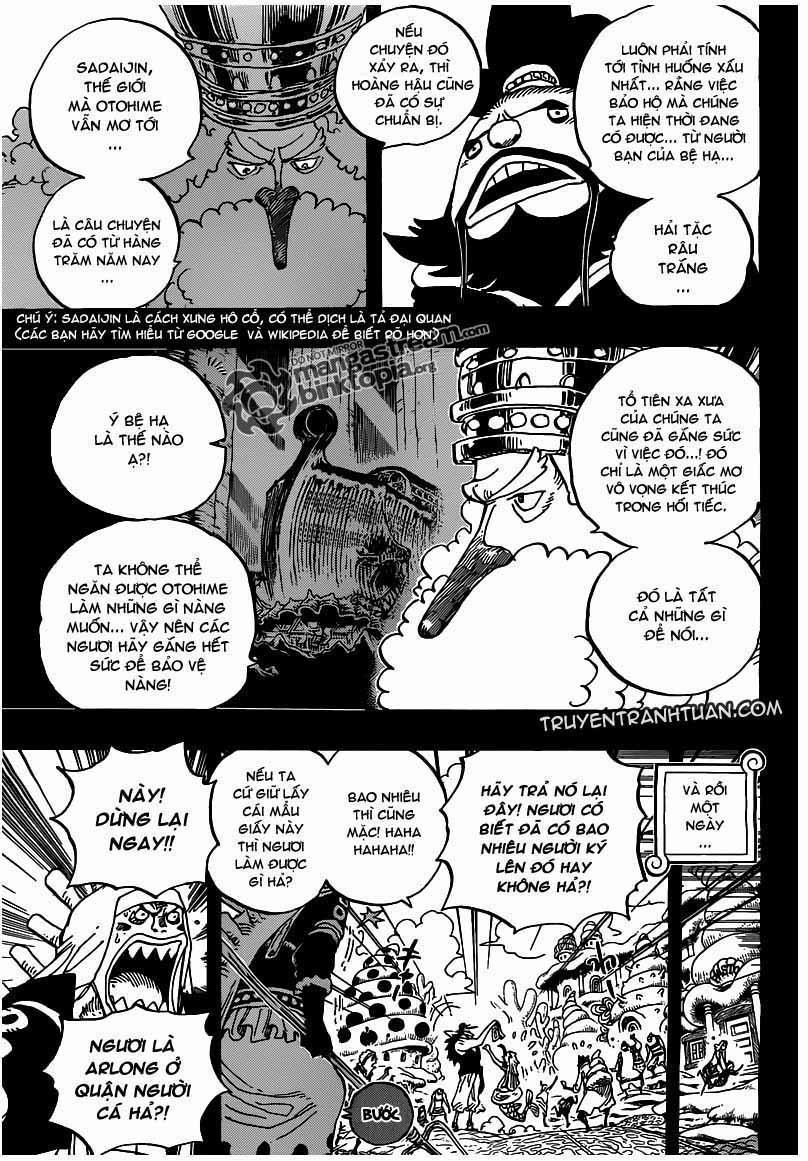 One Piece 621 trang 9