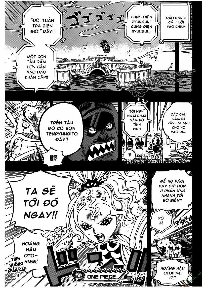One Piece 624 trang 15