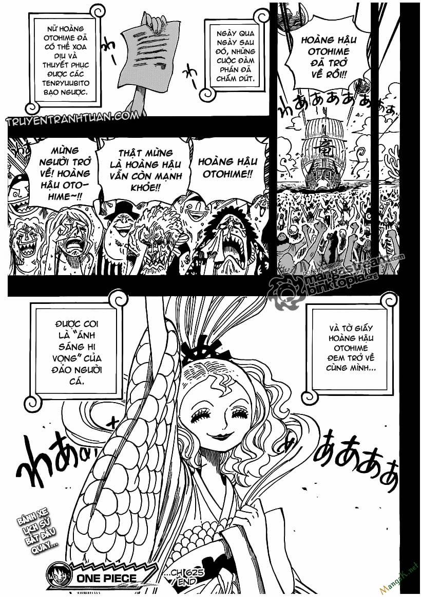 One Piece 625 trang 16