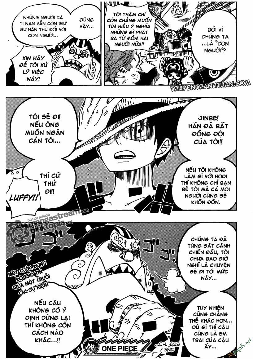 One Piece 628 trang 17