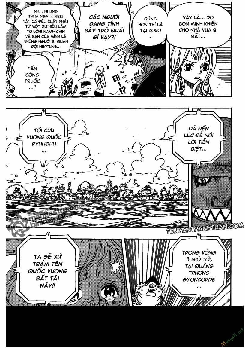 One Piece 628 trang 7
