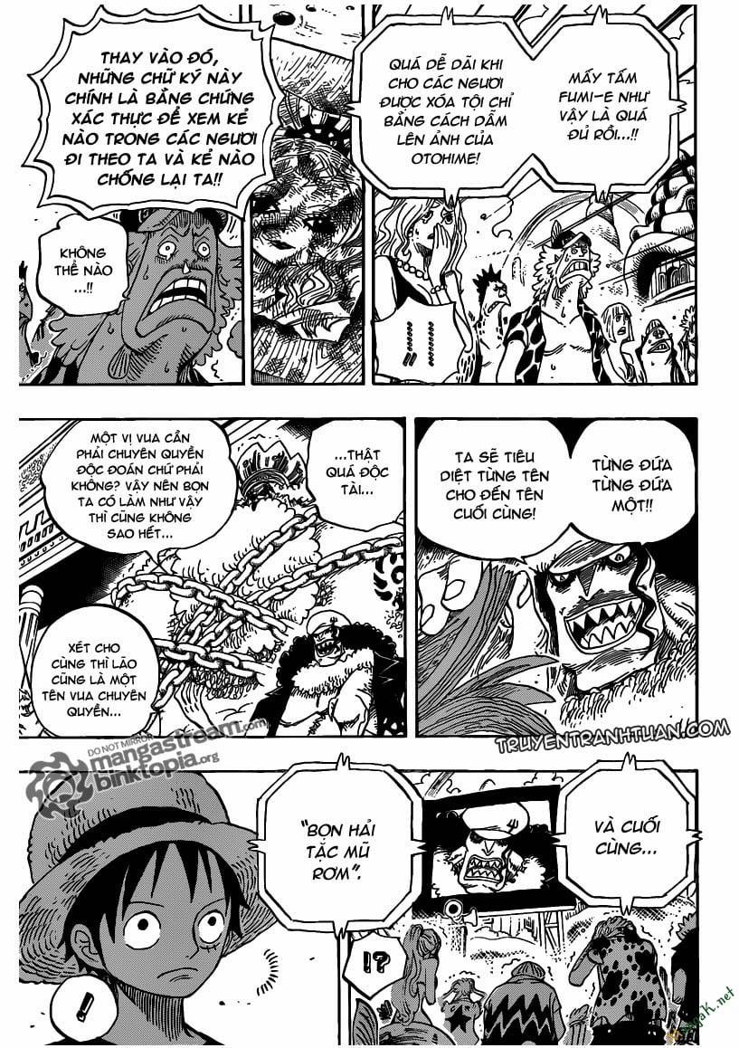 One Piece 628 trang 9