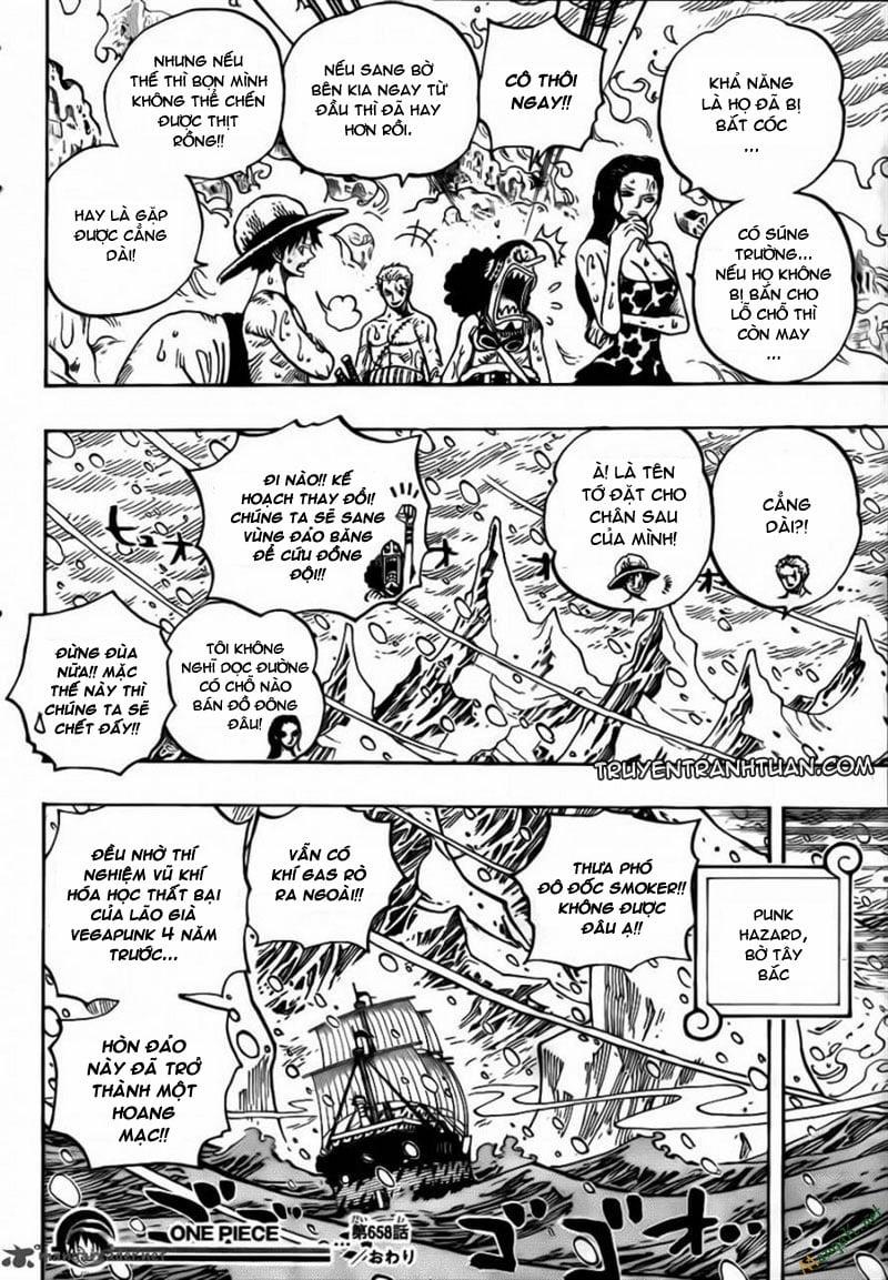 One Piece 658 trang 16