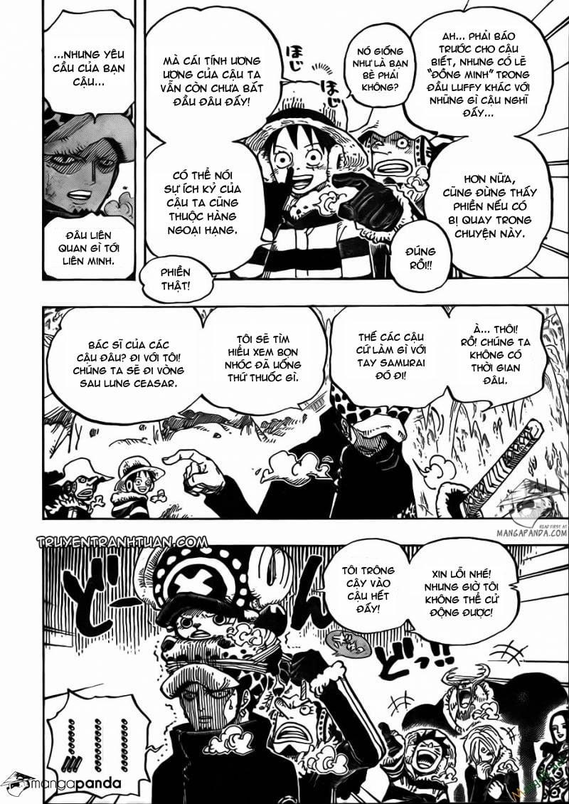 One Piece 668 trang 8