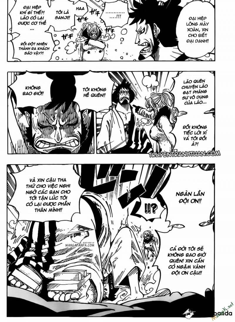 One Piece 672 trang 13