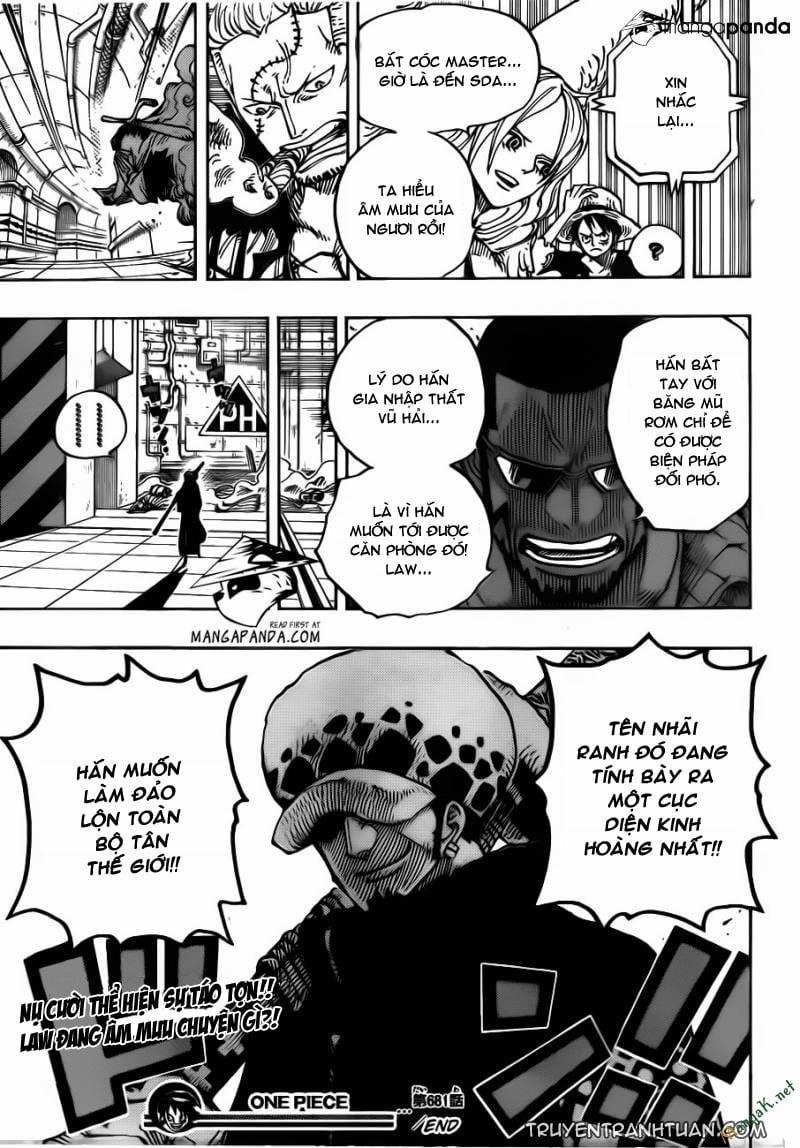 One Piece 681 trang 17