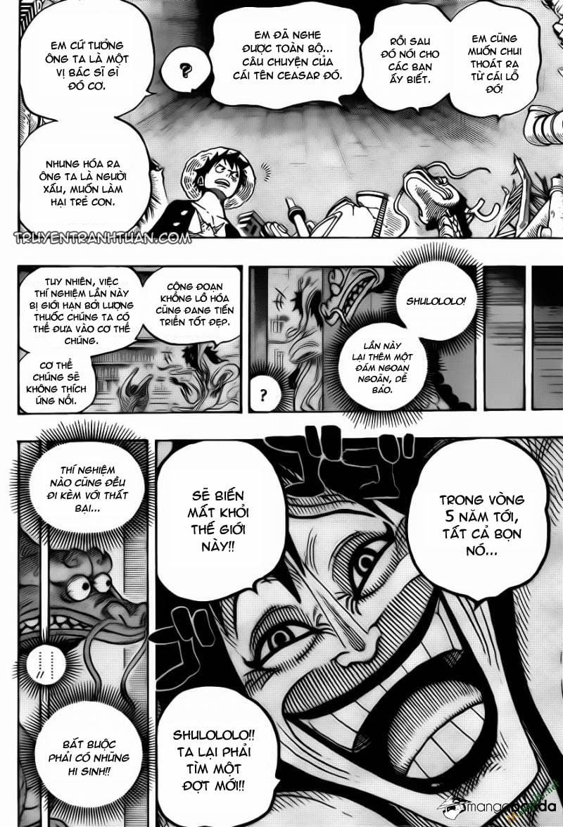 One Piece 685 trang 10