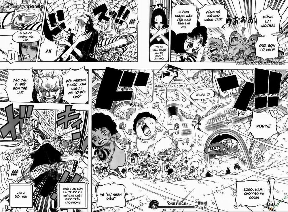 One Piece 685 trang 16