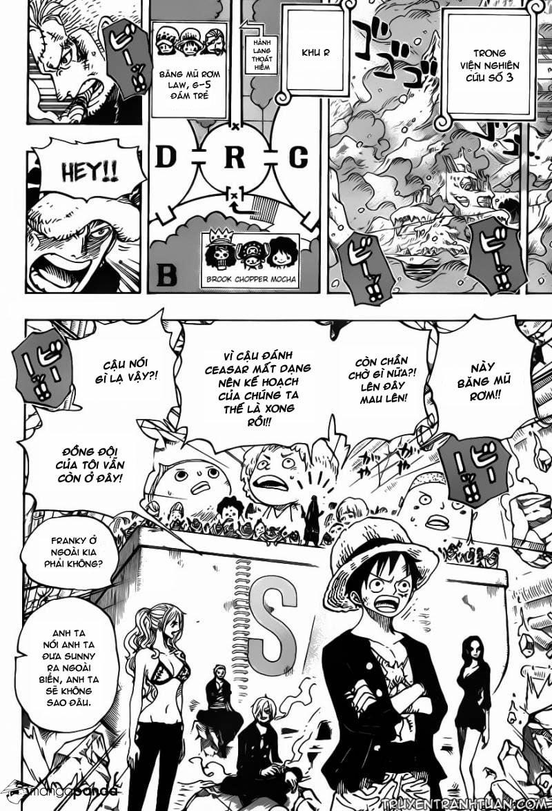 One Piece 693 trang 12