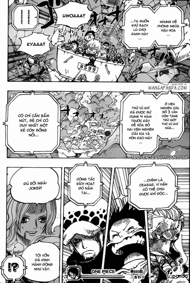 One Piece 693 trang 16