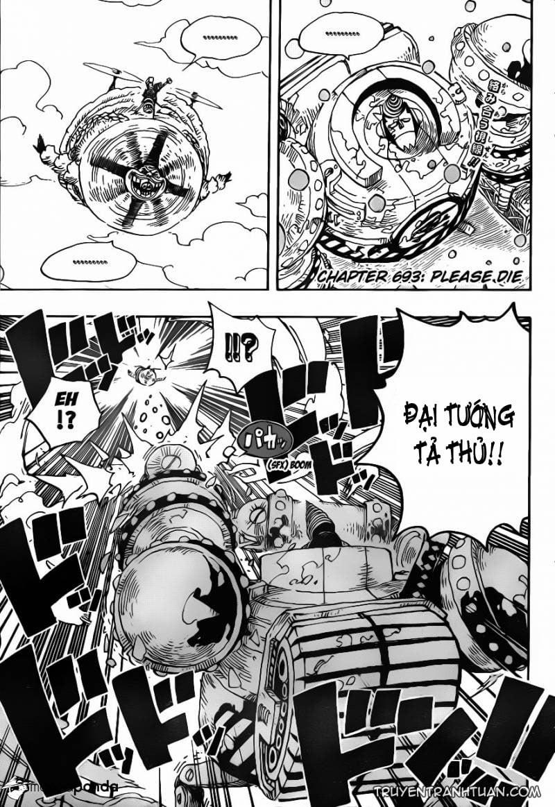 One Piece 693 trang 3