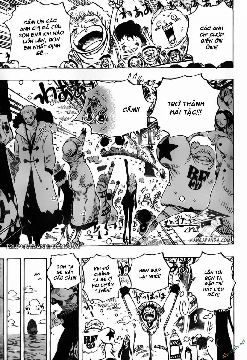 One Piece 697 trang 10