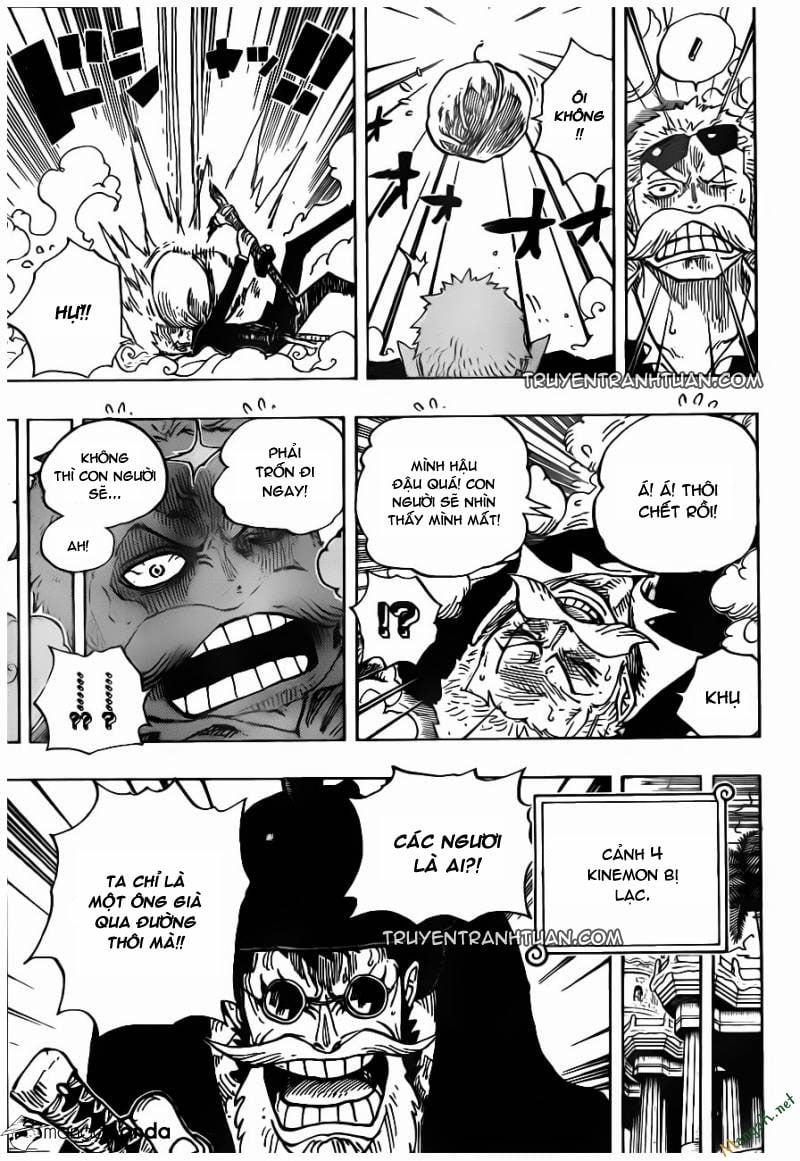 One Piece 705 trang 12