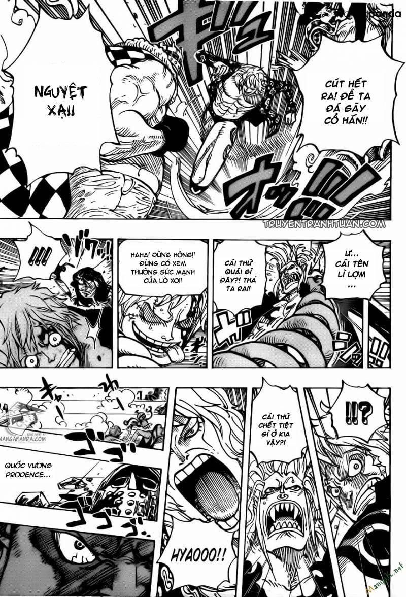 One Piece 709 trang 11