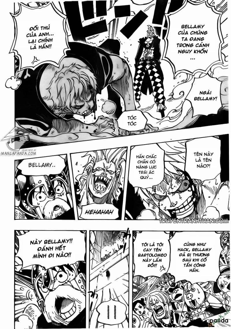 One Piece 709 trang 8