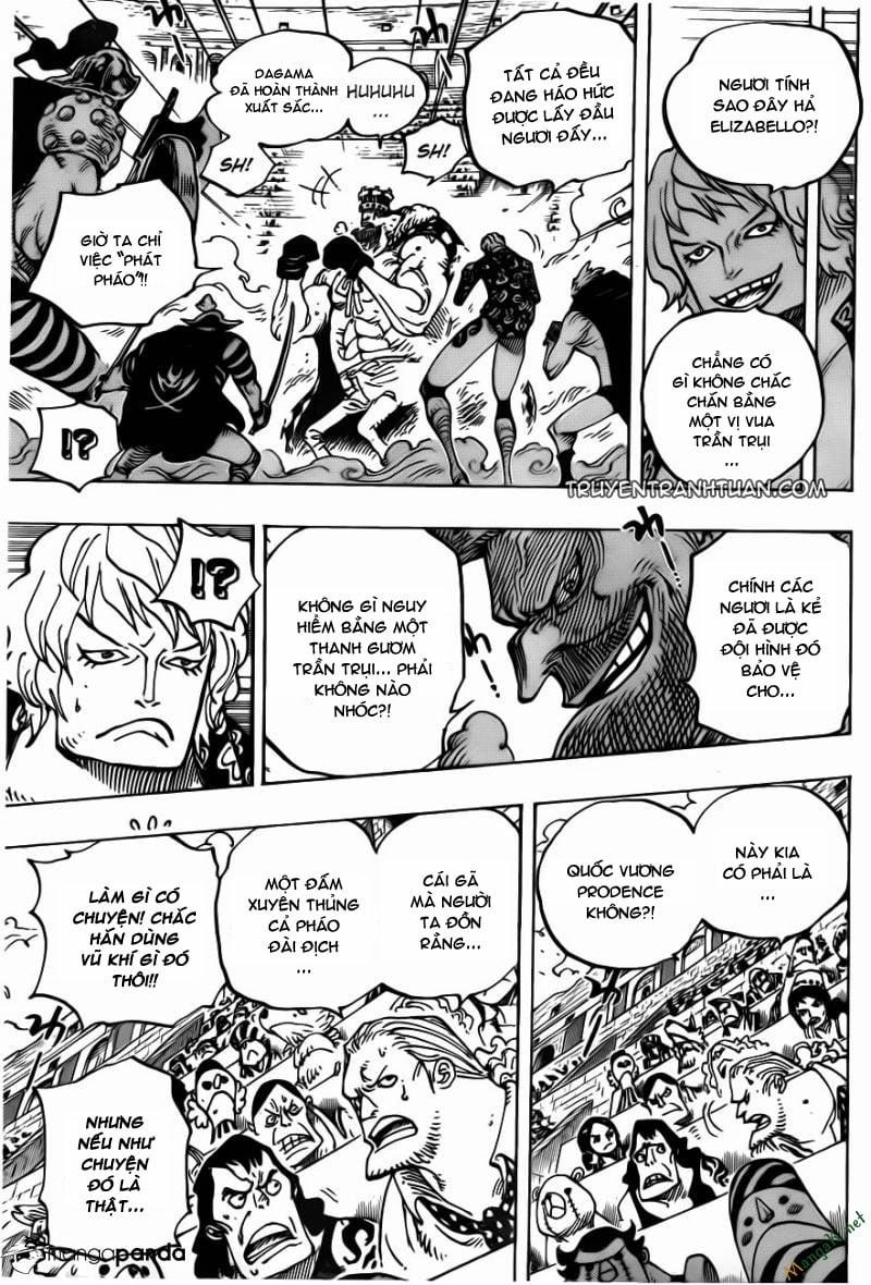 One Piece 709 trang 9