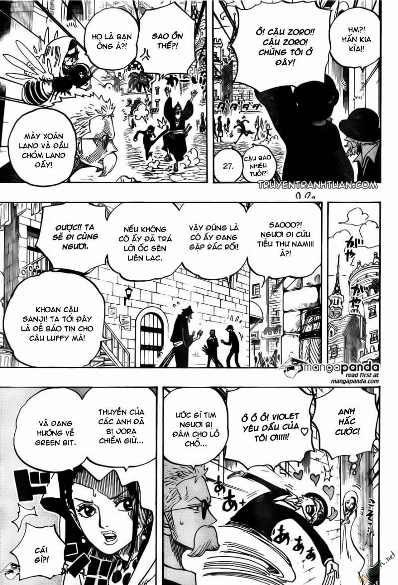 One Piece 722 trang 12