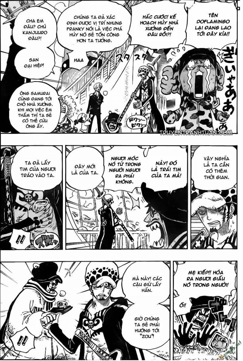 One Piece 724 trang 9