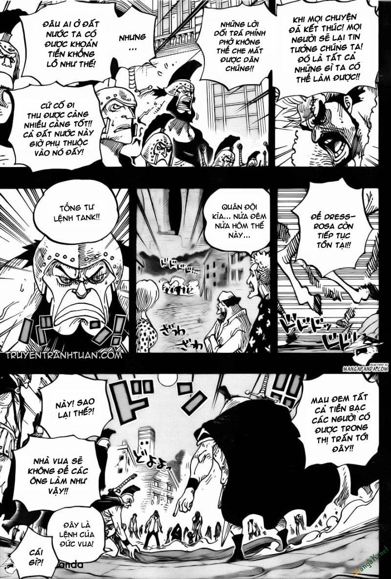 One Piece 727 trang 9