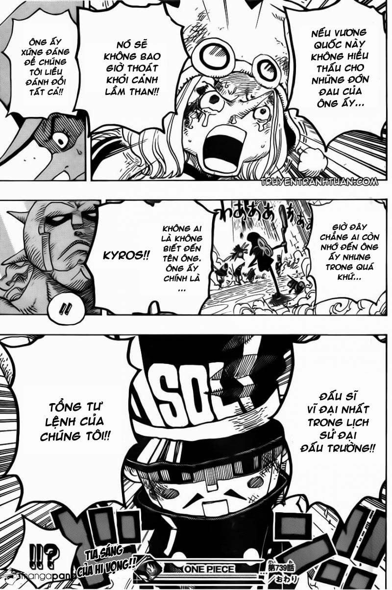 One Piece 739 trang 19