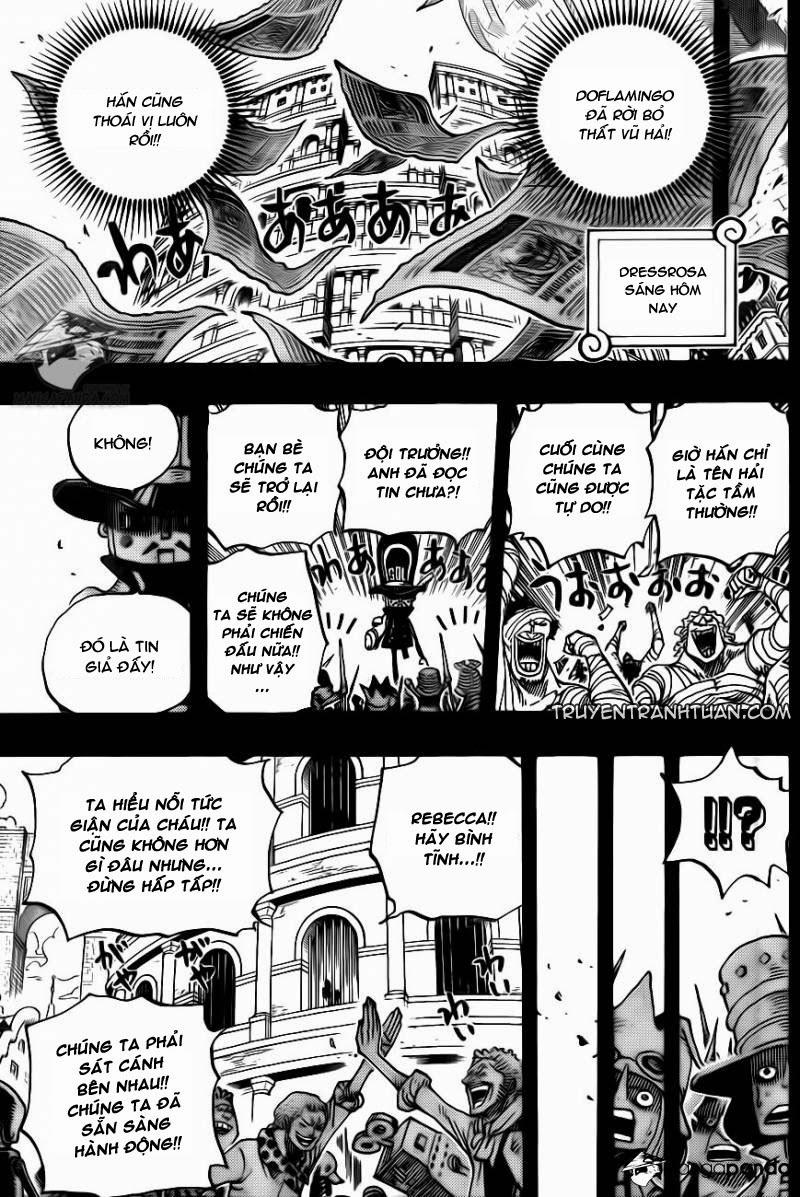 One Piece 739 trang 9