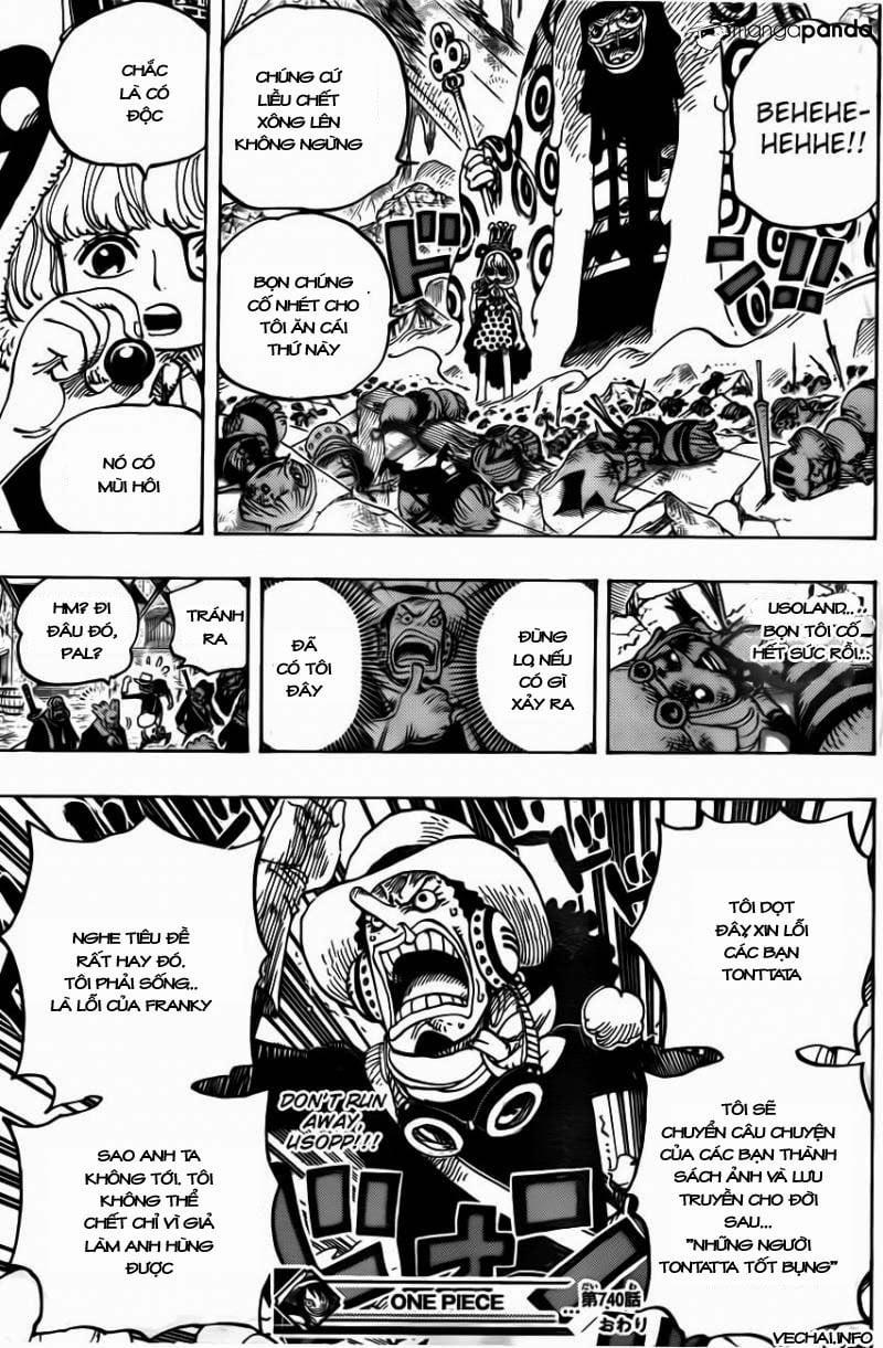 One Piece 740 trang 19