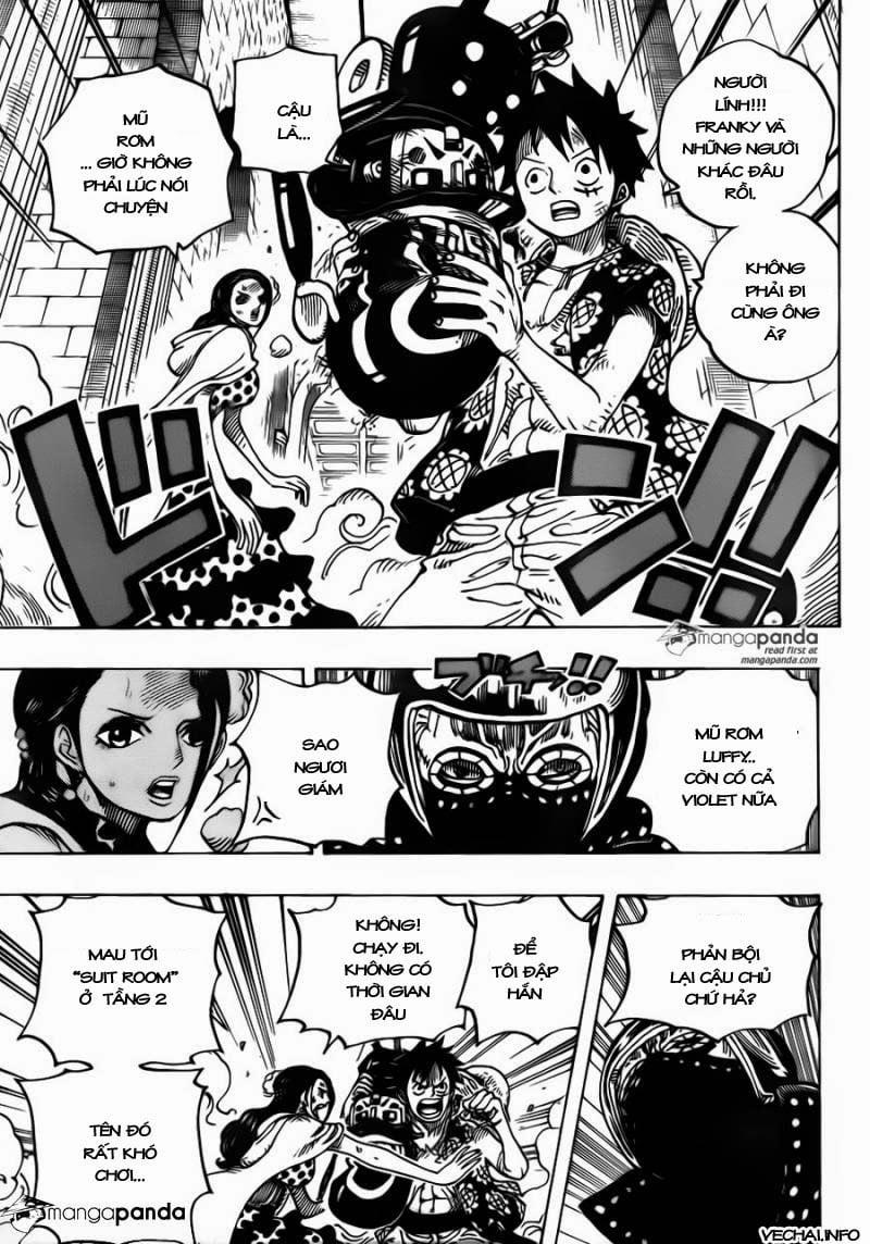 One Piece 740 trang 9