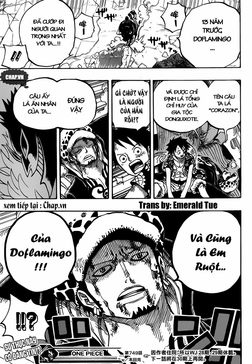 One Piece 749 trang 12