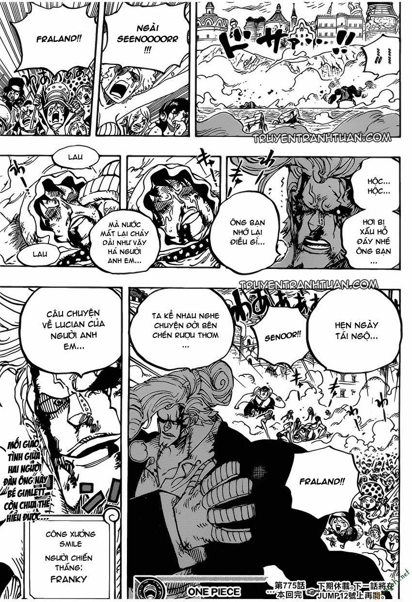 One Piece 775 trang 16