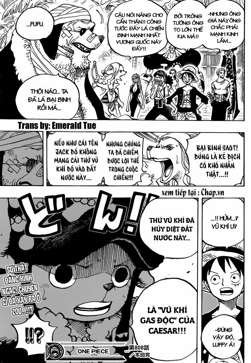 One Piece 808 trang 14
