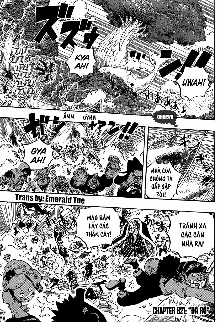 One Piece 821 trang 1