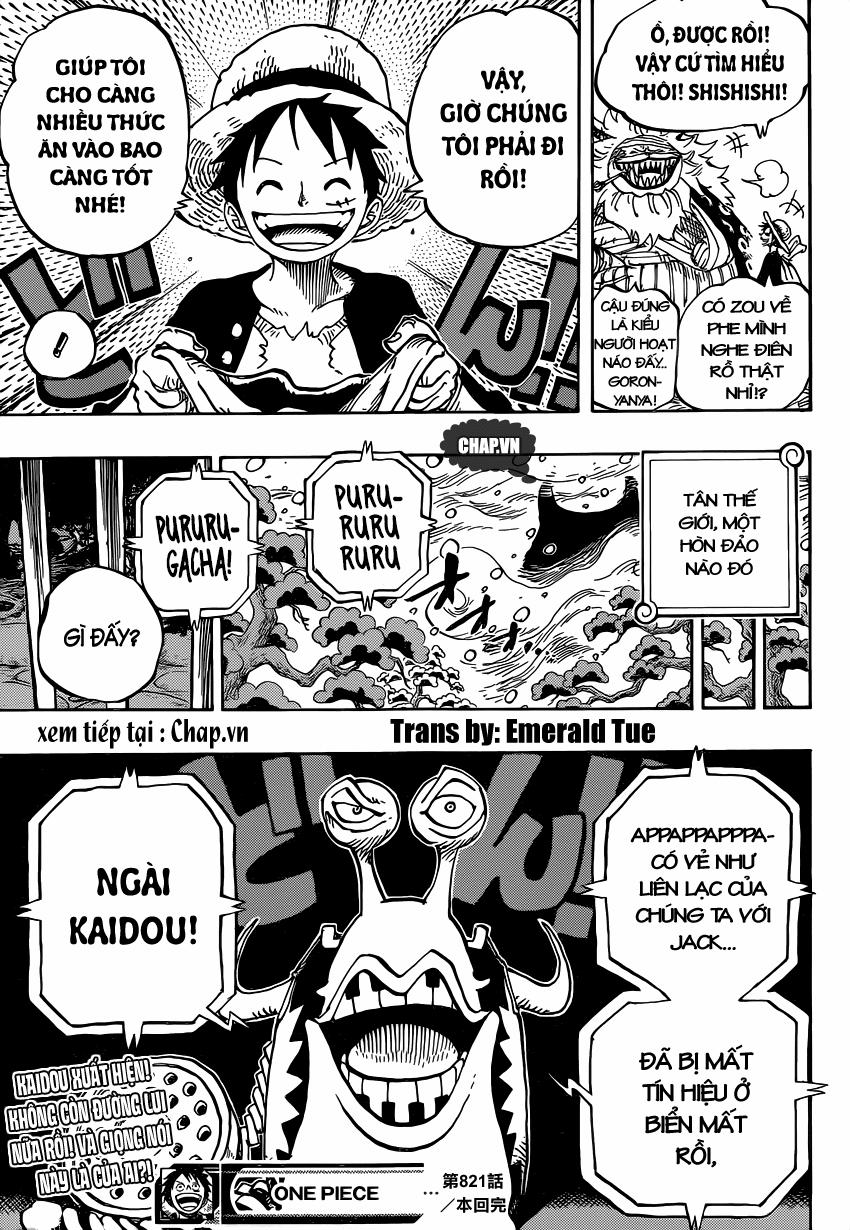 One Piece 821 trang 16