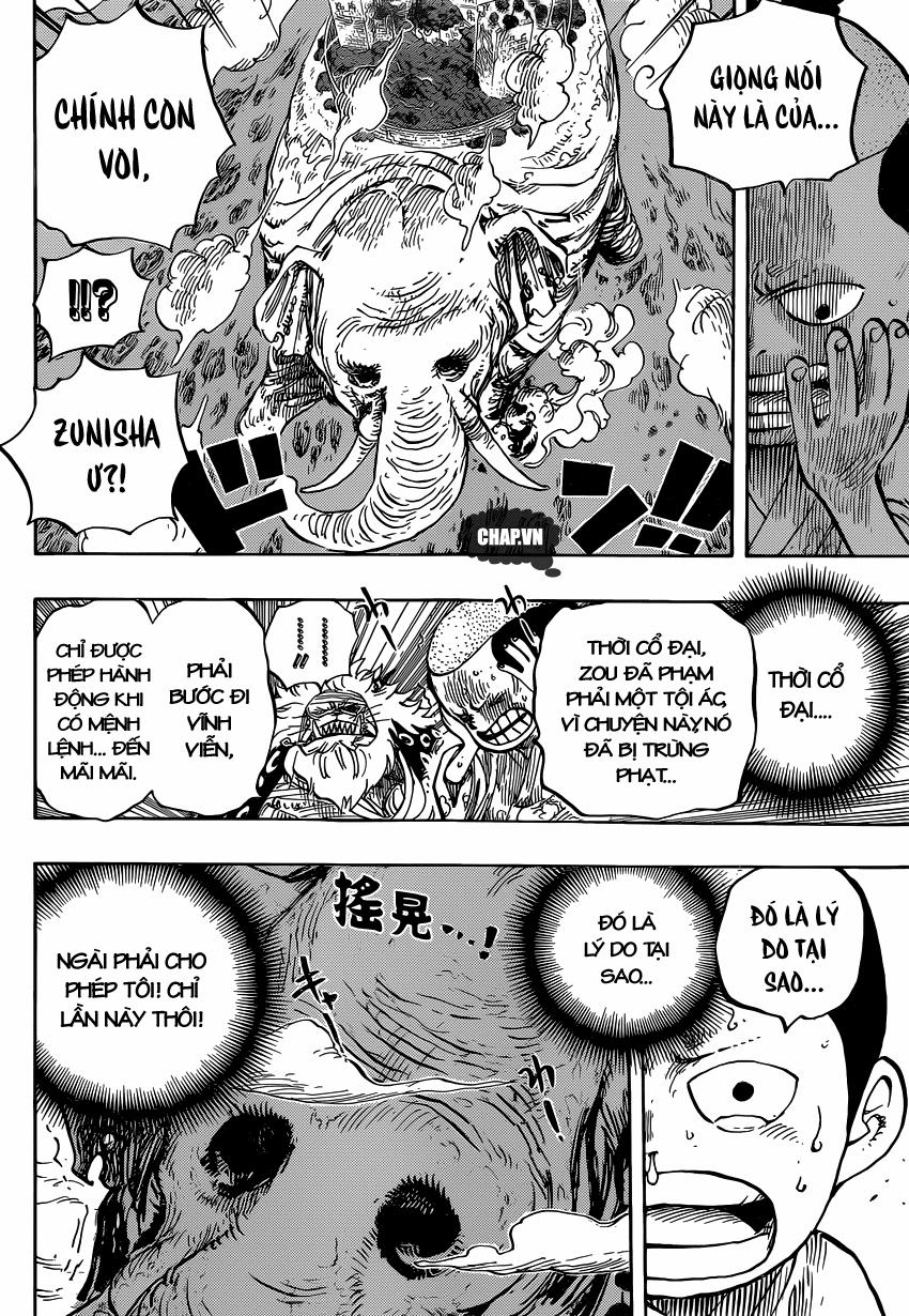 One Piece 821 trang 8