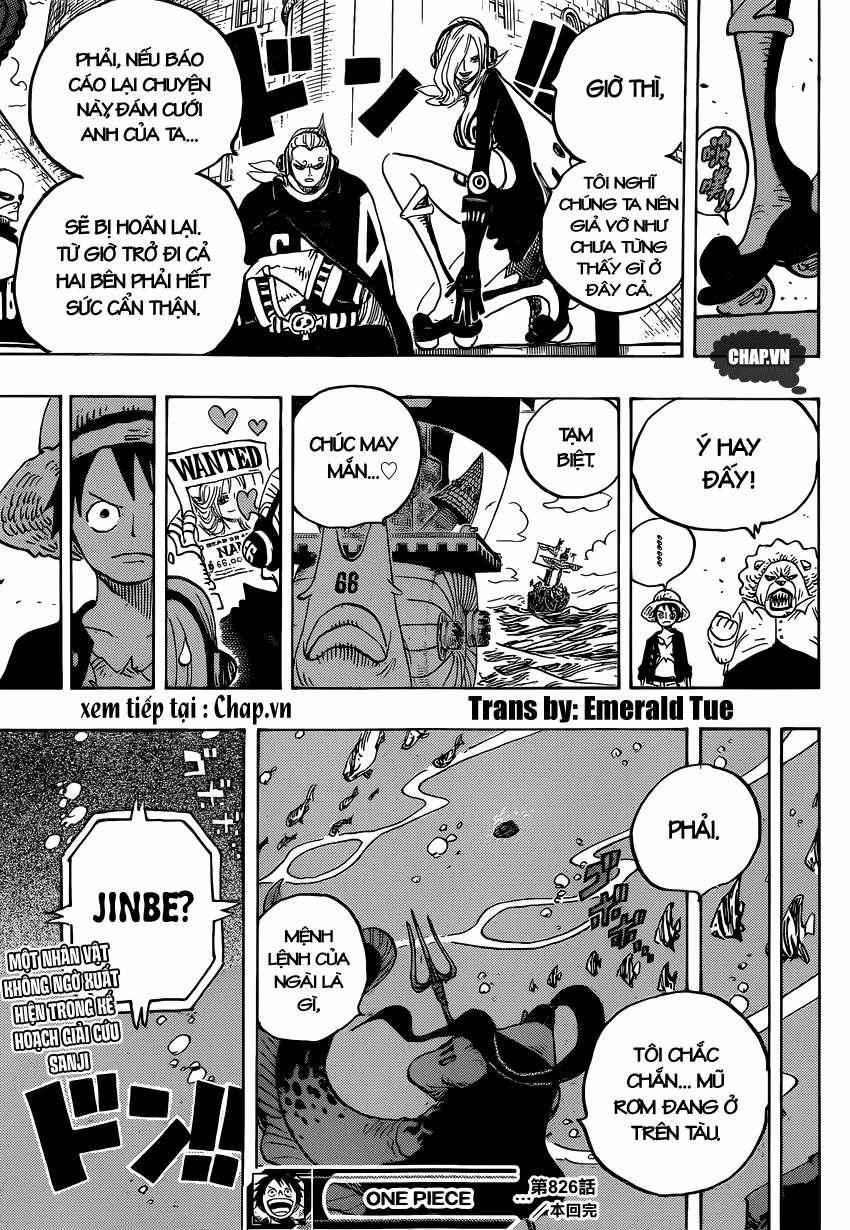 One Piece 826 trang 15